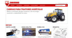 Desktop Screenshot of cabibras.com.br