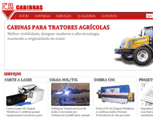 Tablet Screenshot of cabibras.com.br